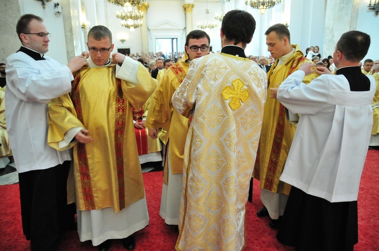 Święcenia diakonatu w bazylice Narodzenia NMP w Chełmie