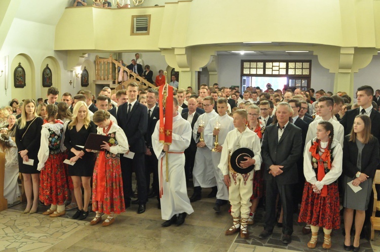 Bierzmowanie w Zabrzeży