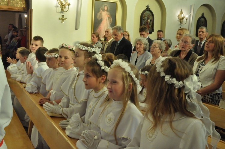 Bierzmowanie w Zabrzeży