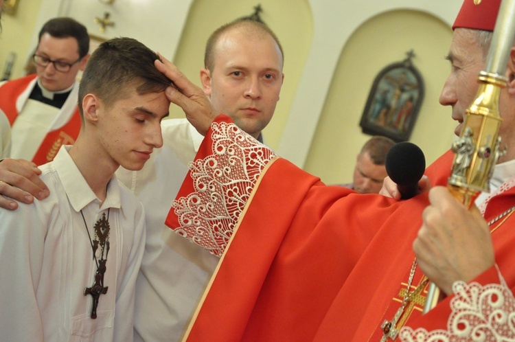 Bierzmowanie w Zabrzeży