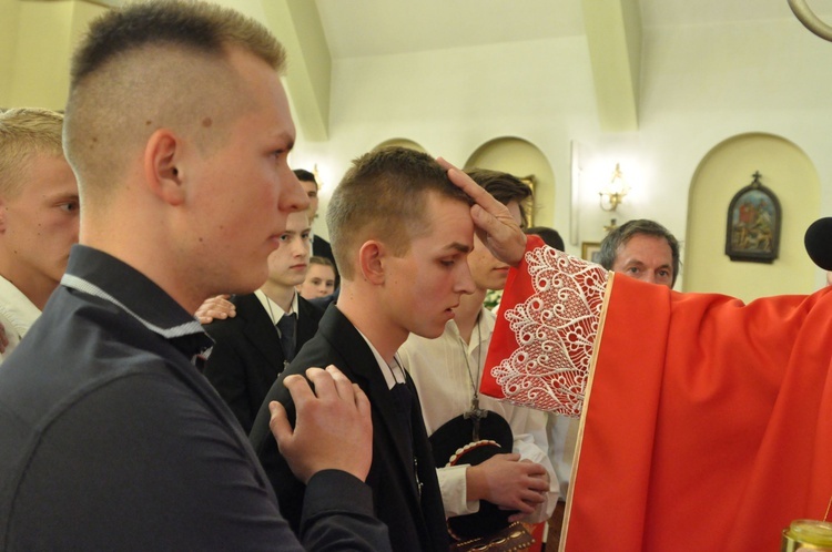 Bierzmowanie w Zabrzeży