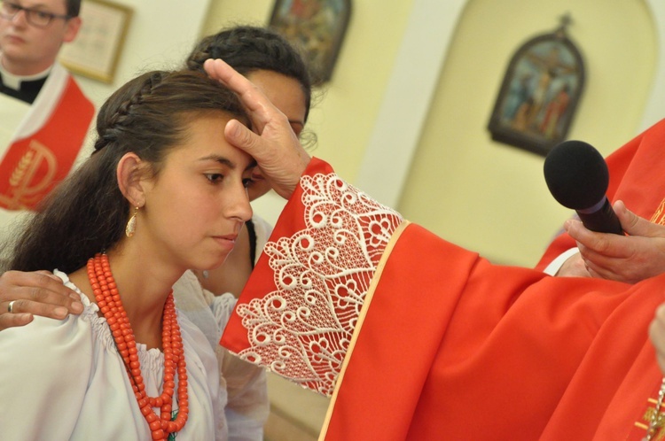 Bierzmowanie w Zabrzeży