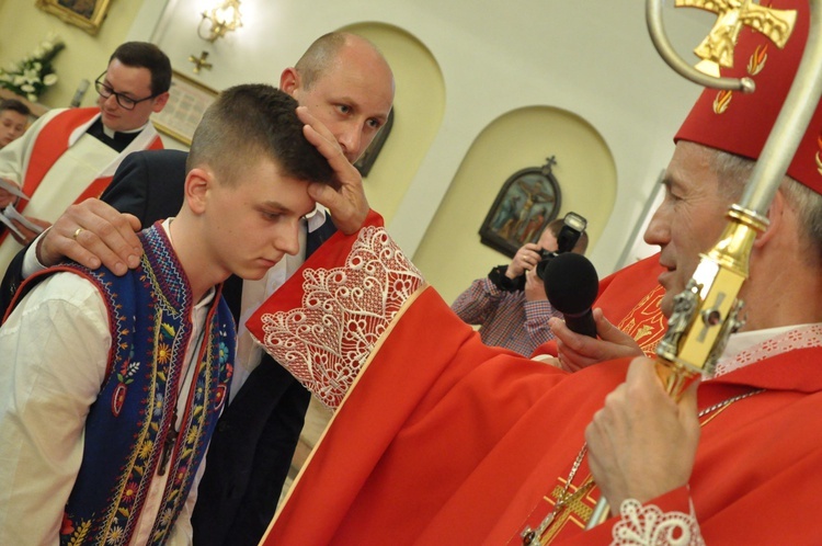 Bierzmowanie w Zabrzeży