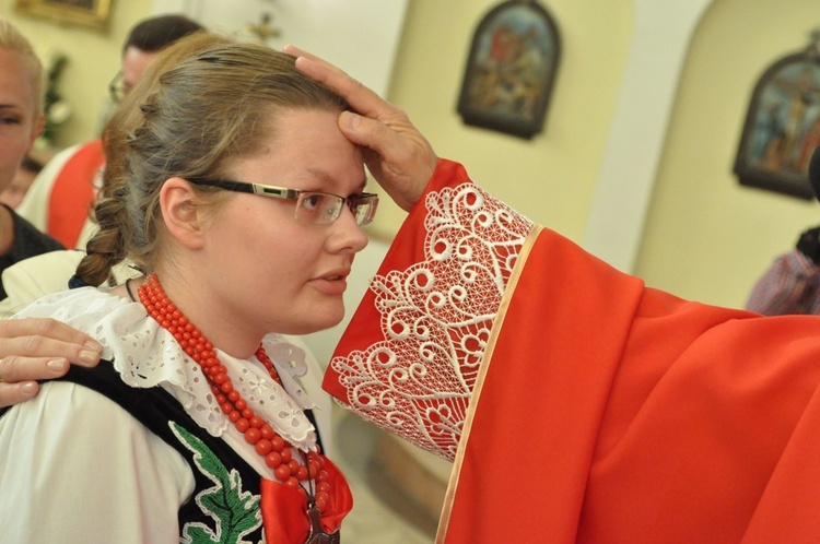 Bierzmowanie w Zabrzeży