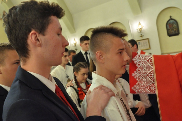 Bierzmowanie w Zabrzeży