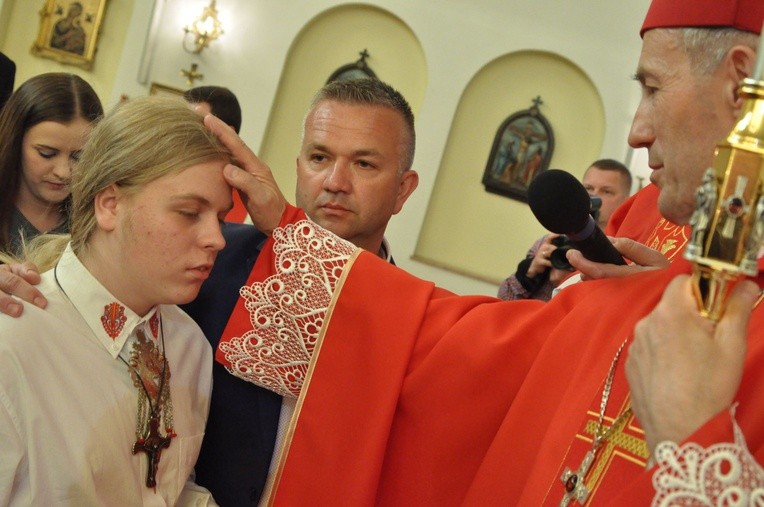 Bierzmowanie w Zabrzeży