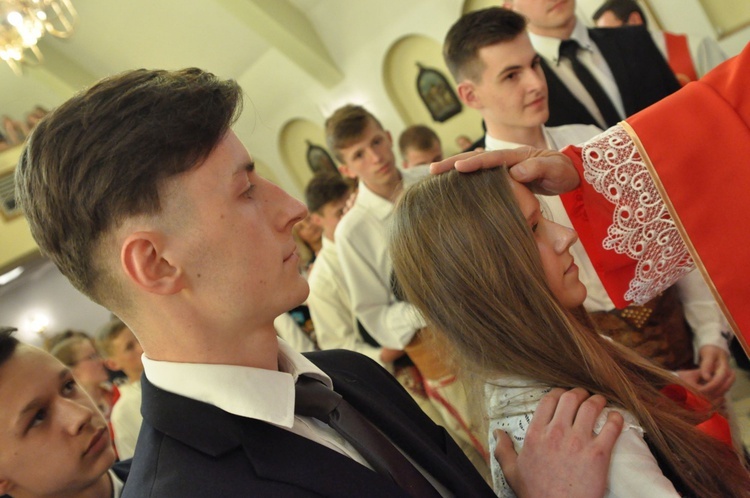 Bierzmowanie w Zabrzeży