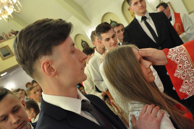 Bierzmowanie w Zabrzeży