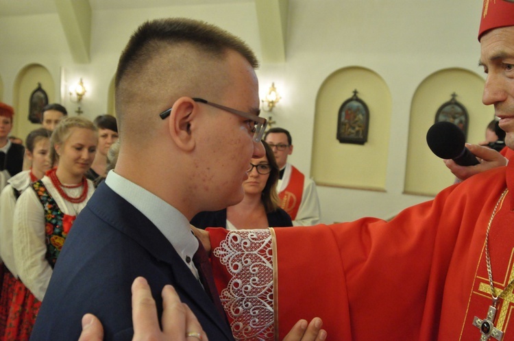 Bierzmowanie w Zabrzeży