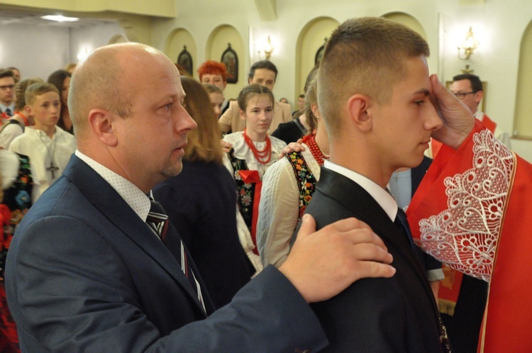 Bierzmowanie w Zabrzeży