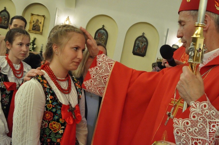 Bierzmowanie w Zabrzeży