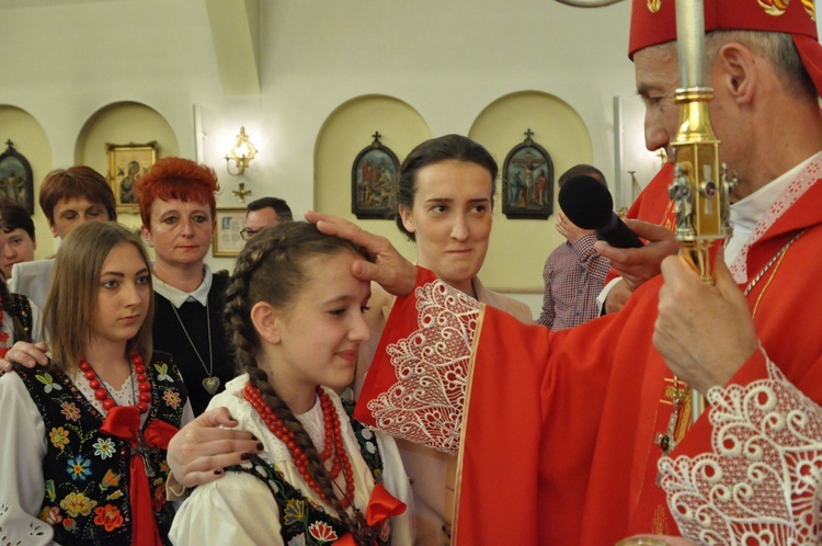 Bierzmowanie w Zabrzeży