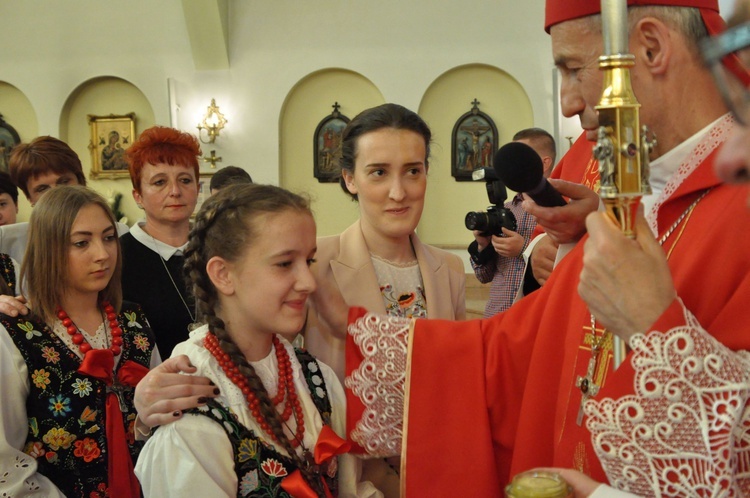 Bierzmowanie w Zabrzeży