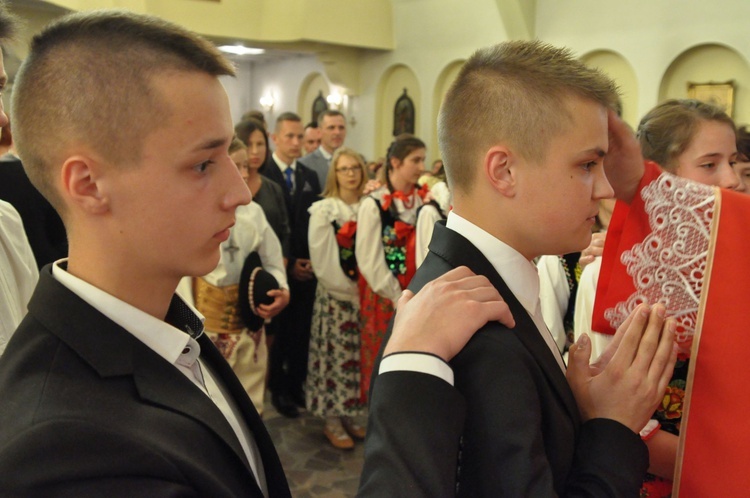 Bierzmowanie w Zabrzeży