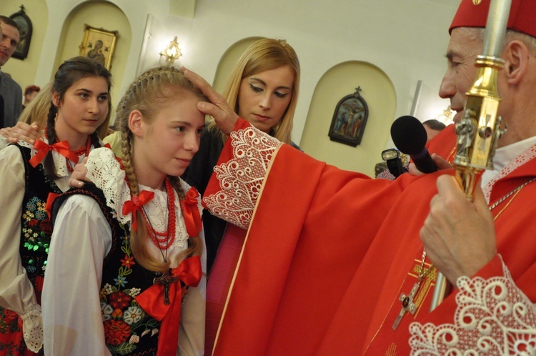 Bierzmowanie w Zabrzeży