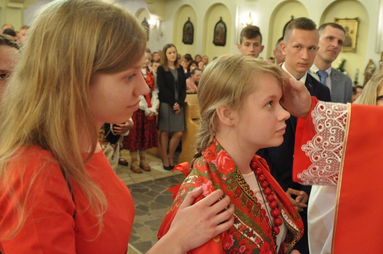 Bierzmowanie w Zabrzeży