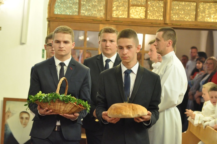 Bierzmowanie w Zabrzeży