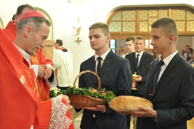 Bierzmowanie w Zabrzeży