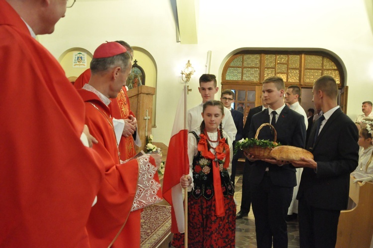 Bierzmowanie w Zabrzeży