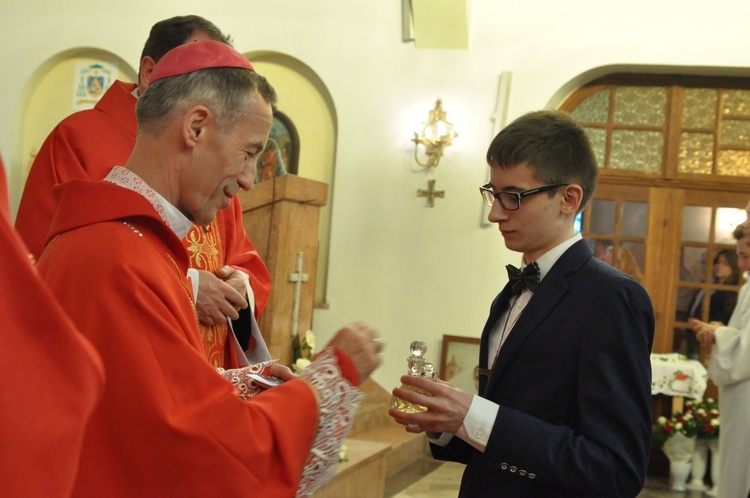 Bierzmowanie w Zabrzeży