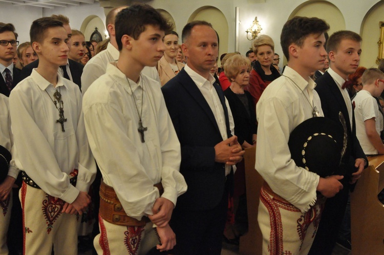 Bierzmowanie w Zabrzeży