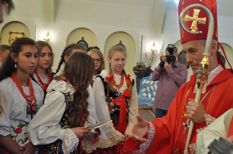 Bierzmowanie w Zabrzeży