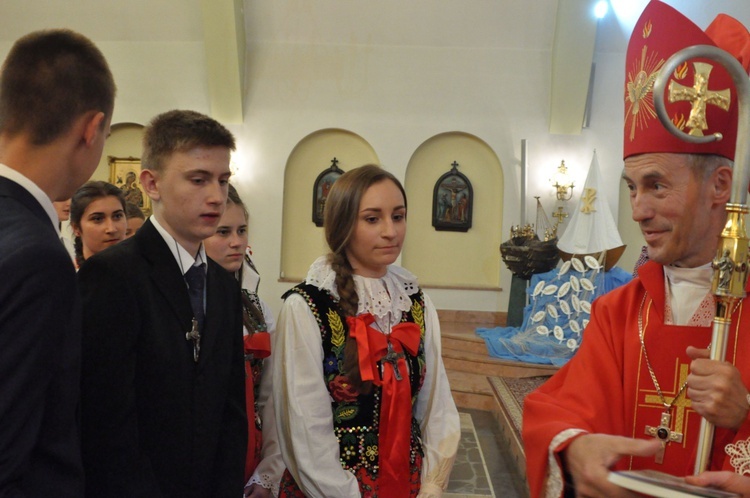 Bierzmowanie w Zabrzeży