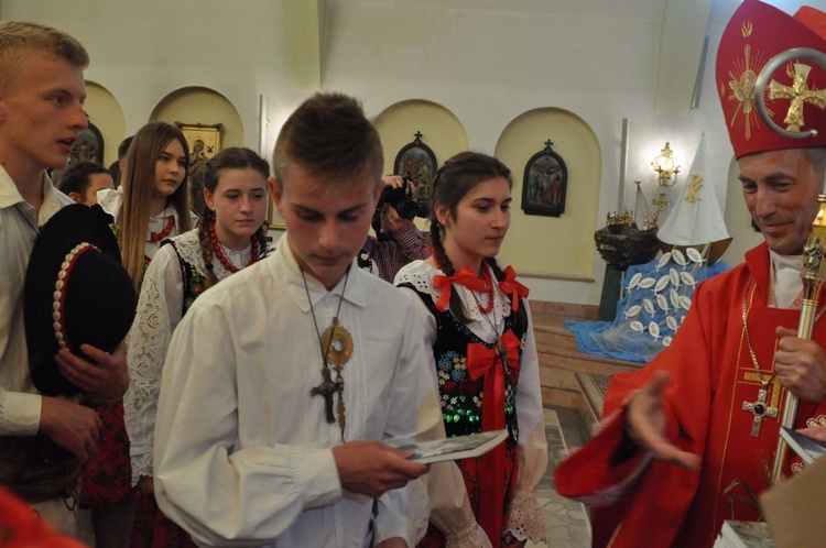 Bierzmowanie w Zabrzeży