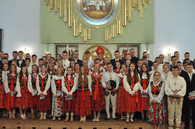 Bierzmowanie w Zabrzeży