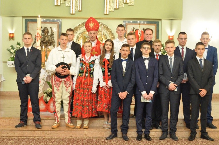 Bierzmowanie w Zabrzeży