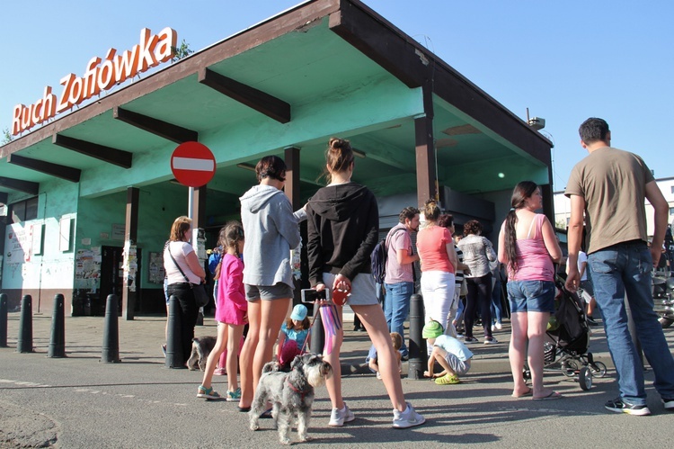 "Zofiówka" w dniu wstrząsu i akcji ratowniczej