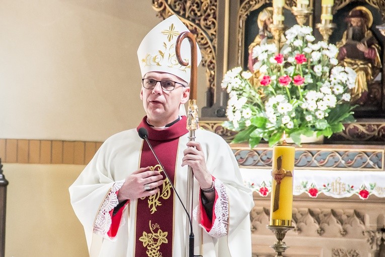 Prymicje bp. Ostrowskiego