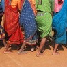 Indyjjskie kobiety w tańcu