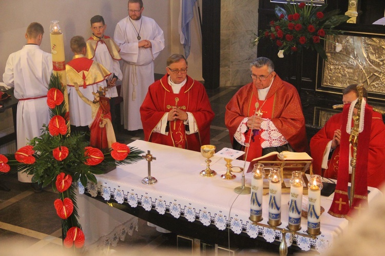 Bierzmowanie w Borzęcinie Dolnym 