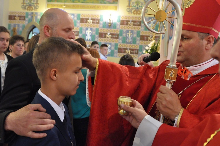 Bierzmowanie w Żeleźnikowej