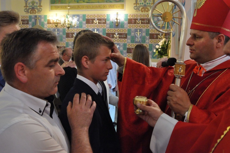 Bierzmowanie w Żeleźnikowej