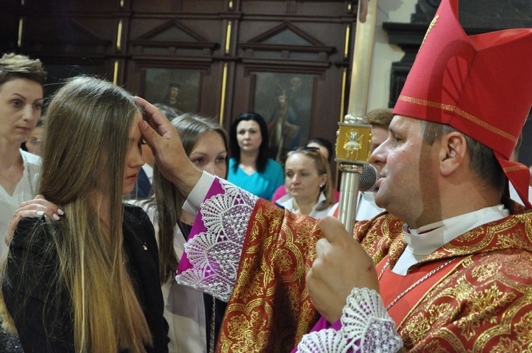 Bierzmowanie w Starym Sączu