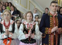 Bierzmowanie w Podegrodziu