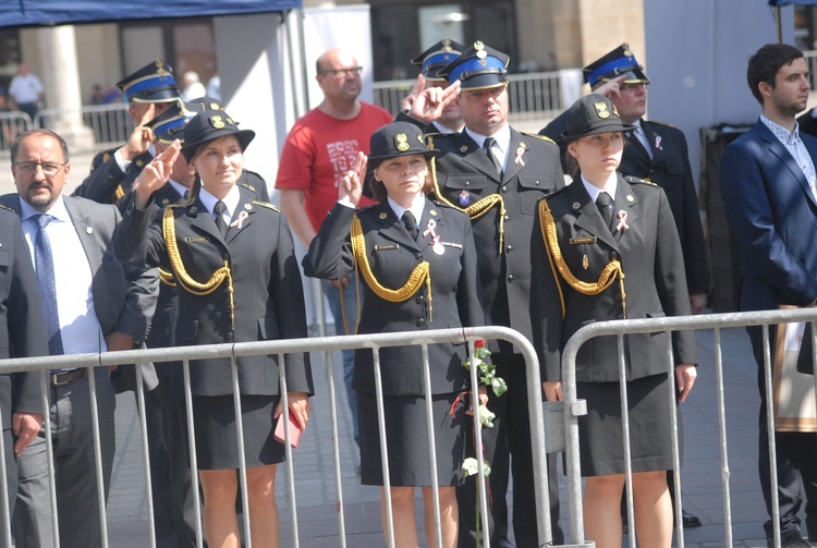 Małopolski Dzień Strażaka na Rynku Głównym 