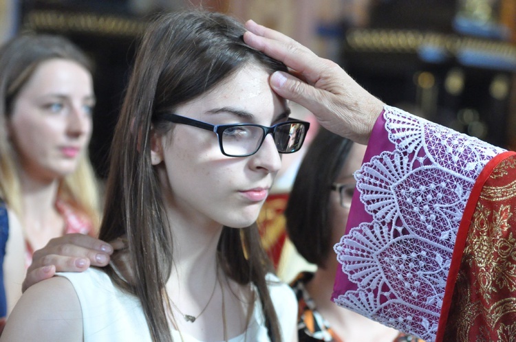 Bierzmowanie w Chorzelowie