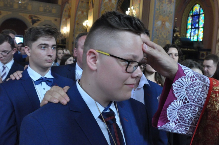 Bierzmowanie w Chorzelowie