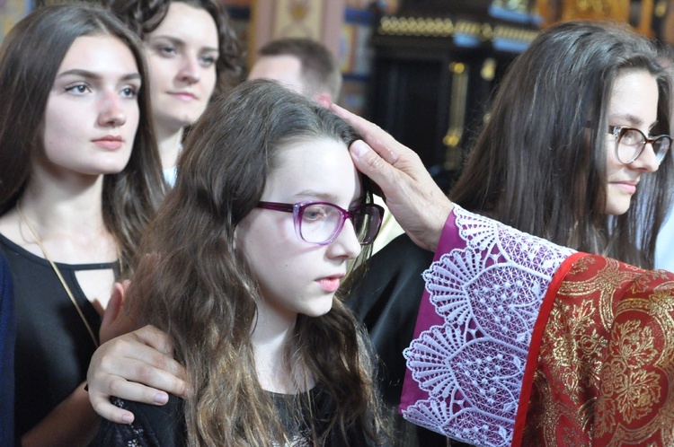 Bierzmowanie w Chorzelowie