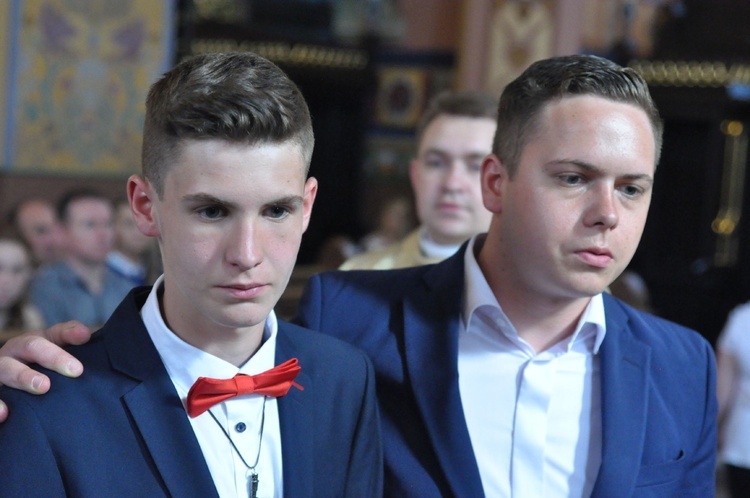 Bierzmowanie w Chorzelowie