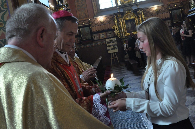 Bierzmowanie w Chorzelowie