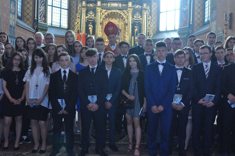 Bierzmowanie w Chorzelowie