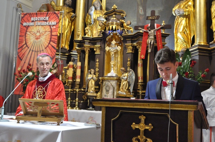 Bierzmowanie u św. Mateusza w Mielcu