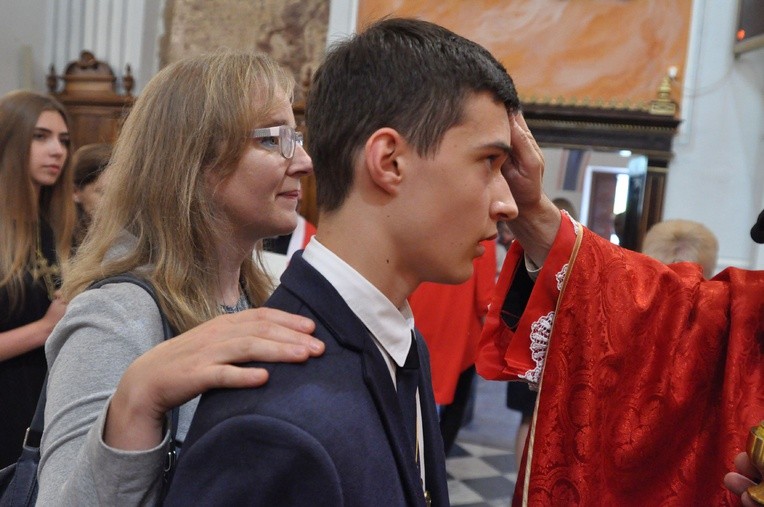 Bierzmowanie u św. Mateusza w Mielcu