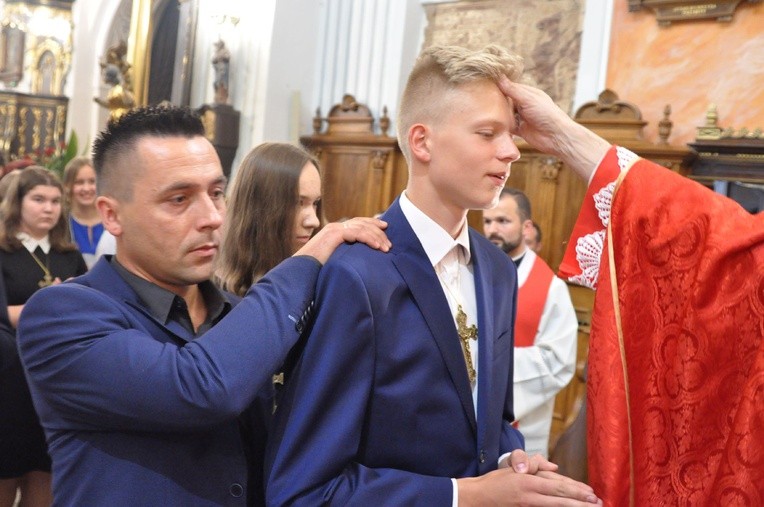 Bierzmowanie u św. Mateusza w Mielcu