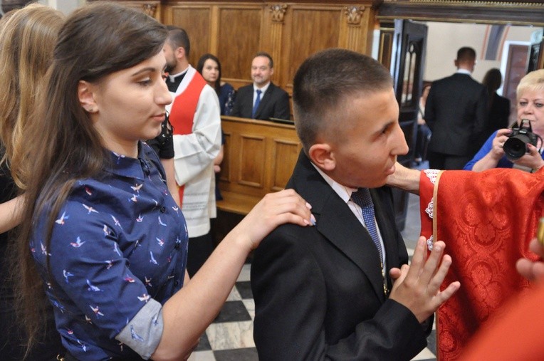 Bierzmowanie u św. Mateusza w Mielcu