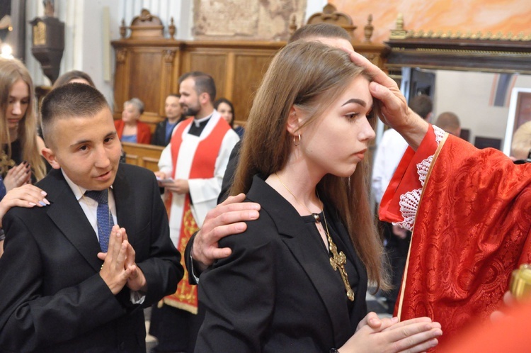 Bierzmowanie u św. Mateusza w Mielcu